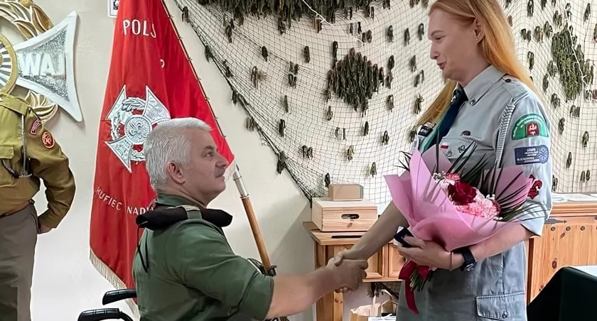 Harcmistrz Marzena Bagińska nową komendantką ZHP Hufiec Łomża