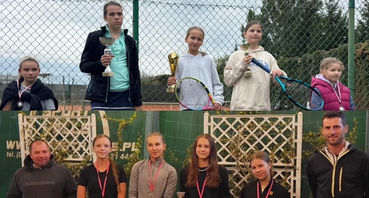 Aniela i Aleksandra tenisistki UKS Return Łomża Mistrzyniami Województwa Podlaskiego w tenisie!