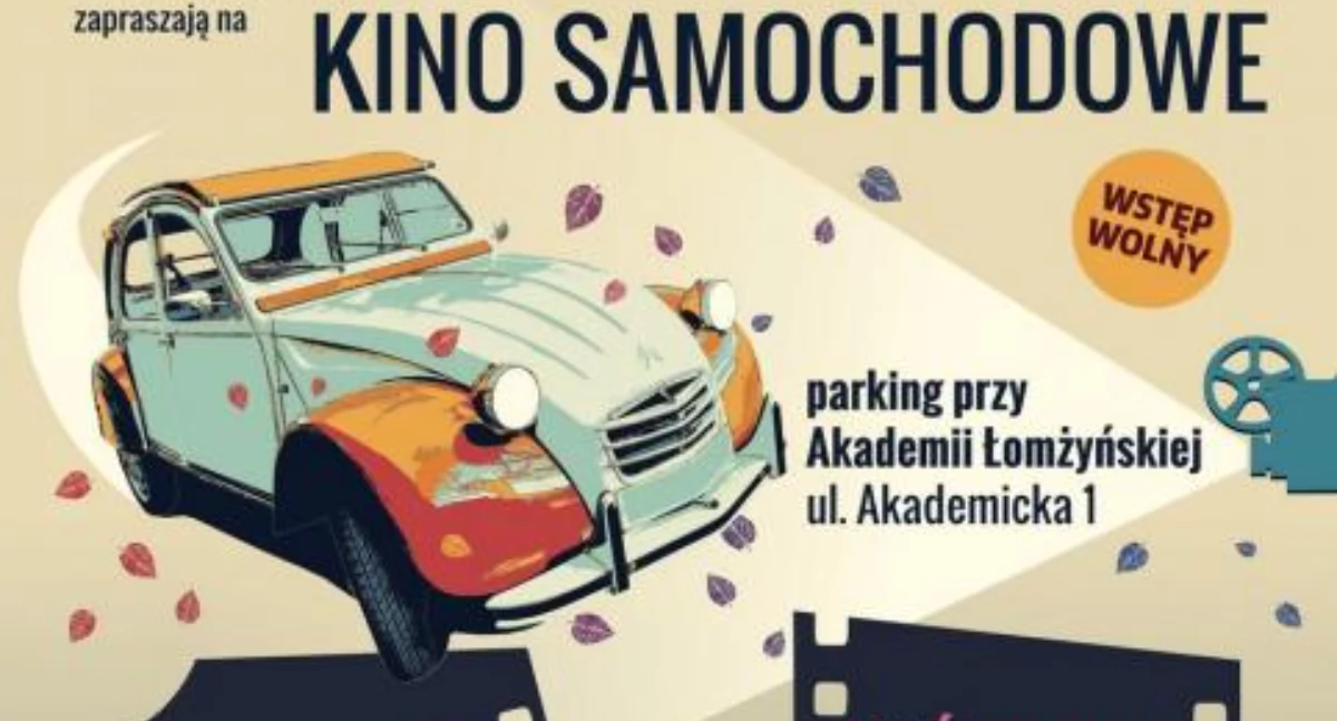 Jesienne kino samochodowe powraca do Łomży