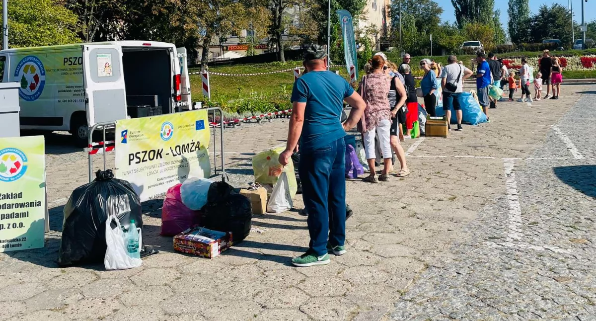 Zamienili odpady na drzewa – akcja 