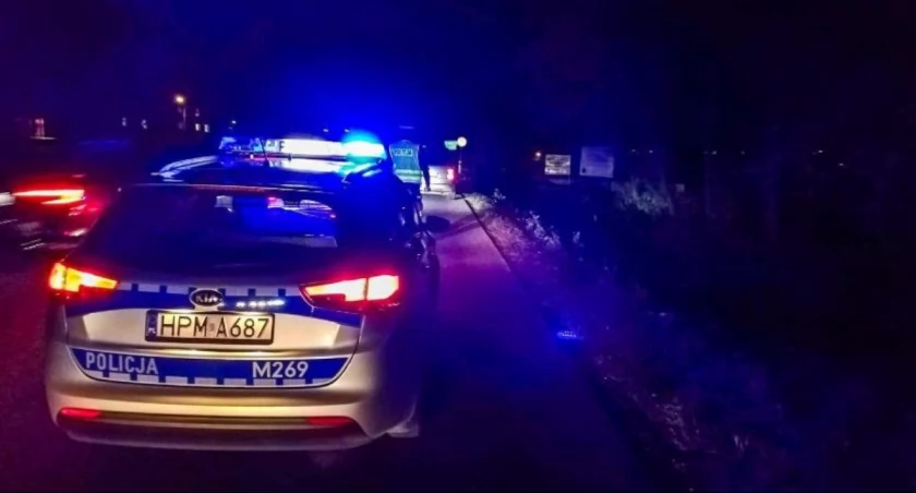 Pijany 57-latek wjechał do rowu