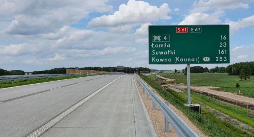 S61 będzie jednak płatna? Sprawdź, na jakich odcinkach