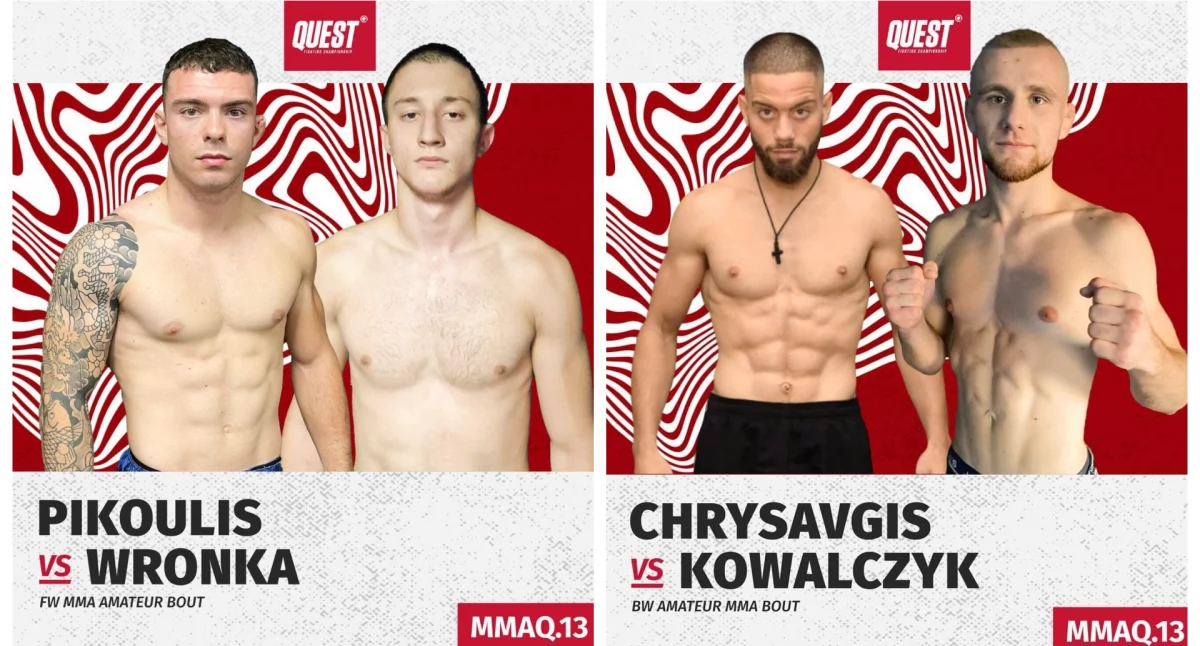 Wronka i Kowalczyk zawalczą w Grecji. Krystian walczy o pas