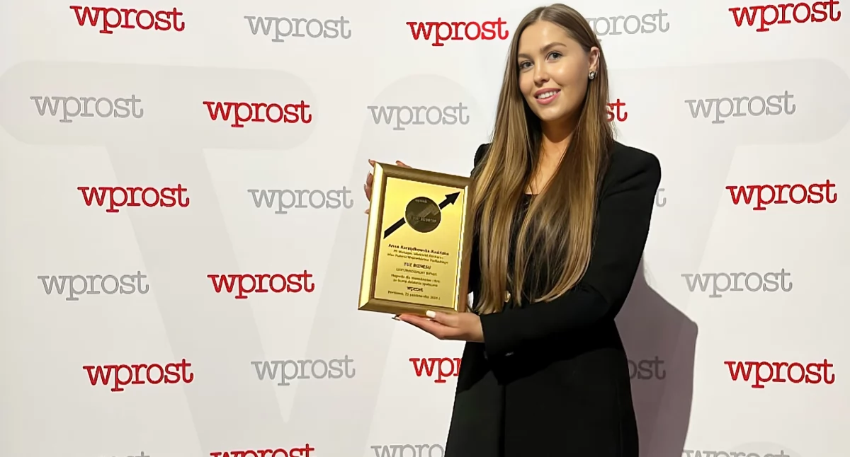 Anna Kurządkowska-Kosińska nagrodzona Tuzą Biznesu magazynu Wprost