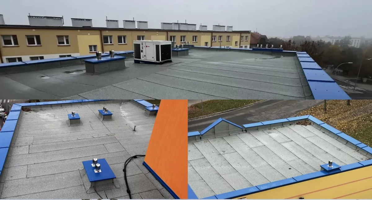 Zakończono modernizację dachu wraz z dociepleniem w budynku Teatru Lalki i Aktora w Łomży