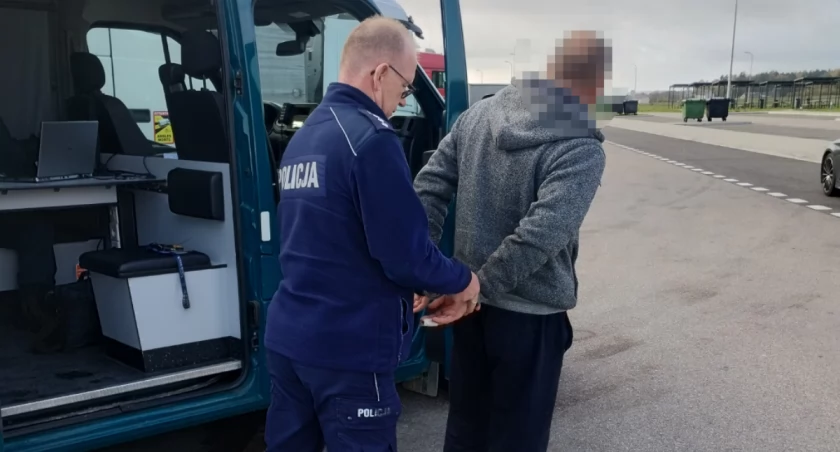 Via Baltica: Kierowca dalej nie pojechał [FOTO]