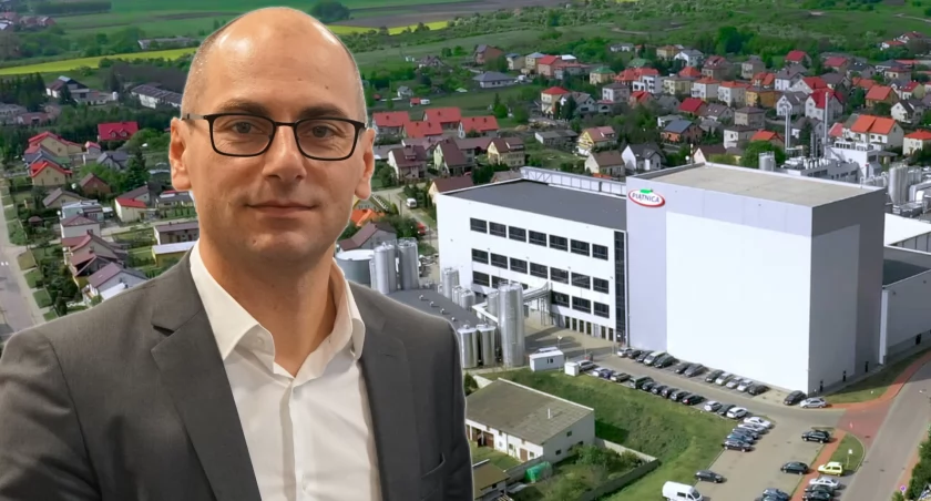 To on pokieruje Okręgową Spółdzielnią Mleczarską w Piątnicy. Koniec ery Zbigniewa Kalinowskiego