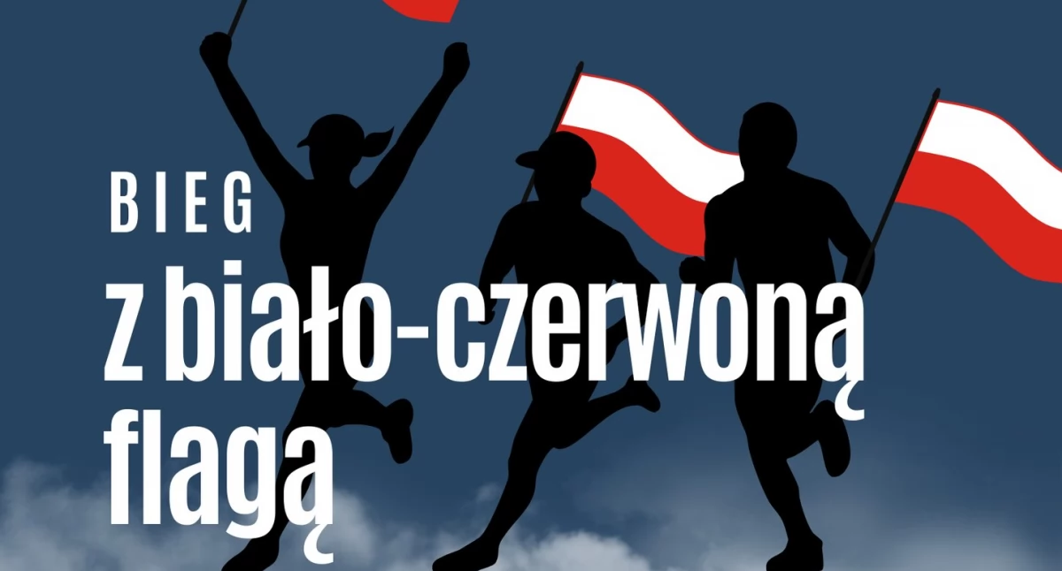 Pobiegnij z flagą w Giełczynie. Narodowe Święto Niepodległości na sportowo
