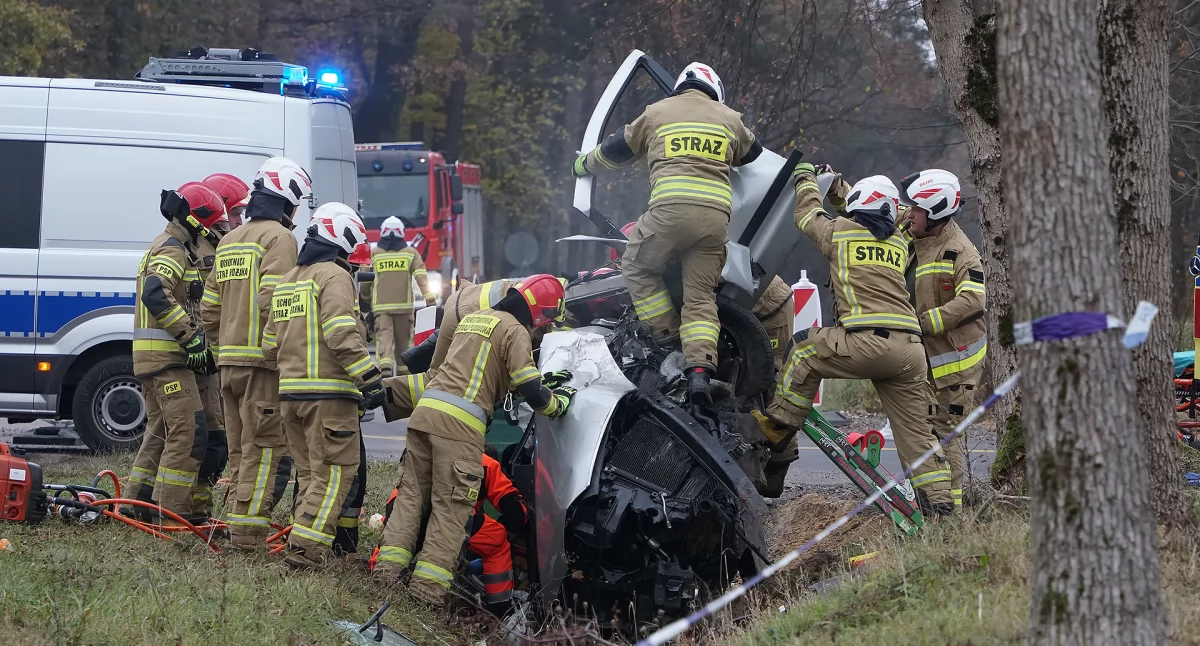 Koszmarny wypadek w Elżbiecinie [VIDEO i FOTO]