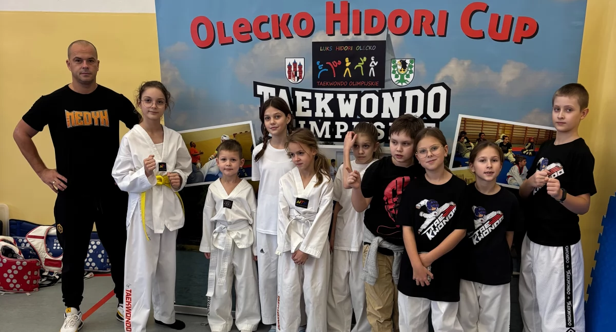Łomżyńscy taekwondziści z medalami Hidori Cup [FOTO]