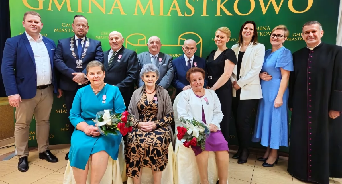 Złote Gody w Miastkowie: Toasty, wspomnienia i jubileuszowe medale [FOTO]
