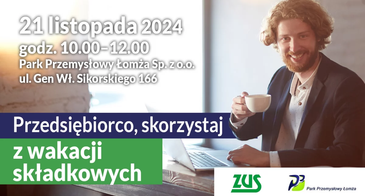 Przedsiębiorco, wakacje składkowe od ZUS już od tego roku!