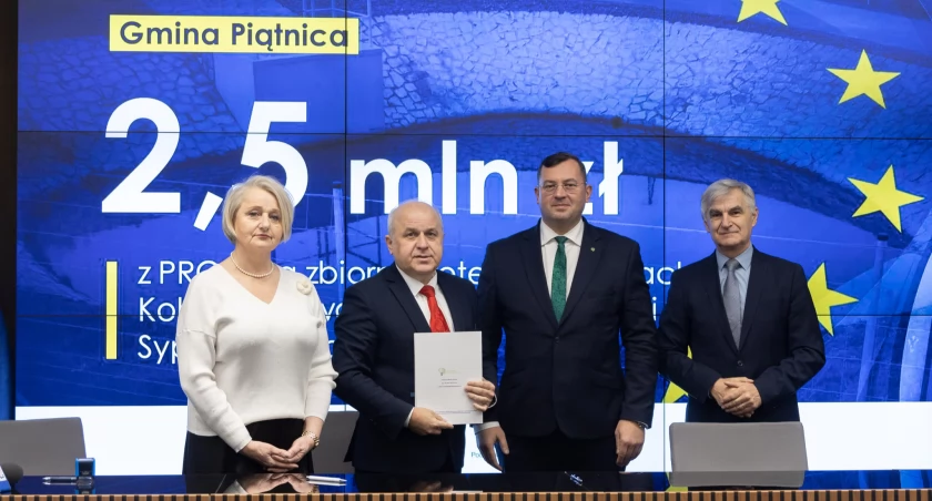 Gmina Piątnica z dofinansowaniem na budowę zbiorników retencyjnych