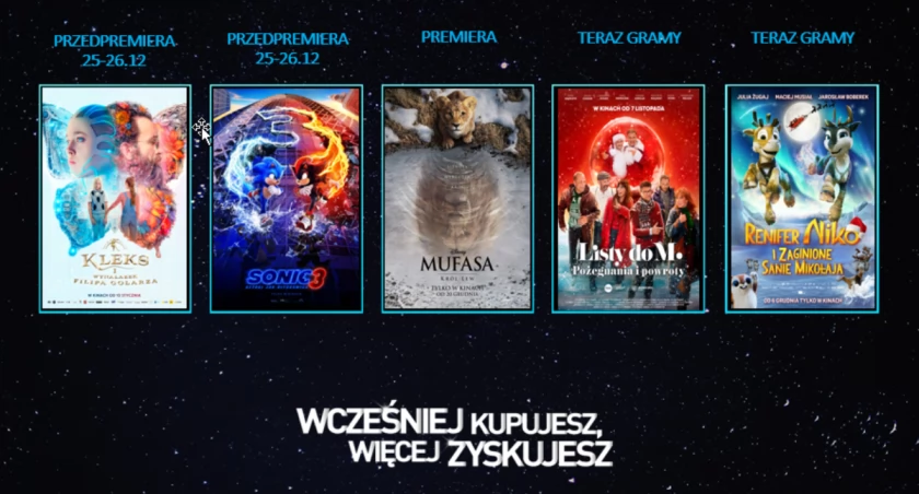Świąteczne seanse w kinie Helios