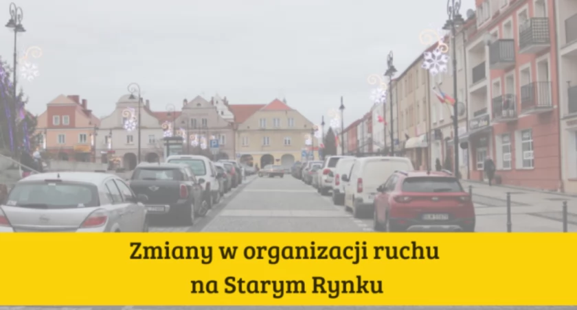Tymczasowa zmiana organizacji ruchu na Starym Rynku
