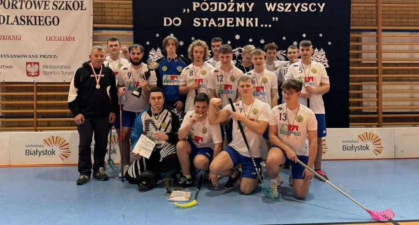 Unihokeiści Mechaniaka obronili tytuł mistrza województwa [FOTO]
