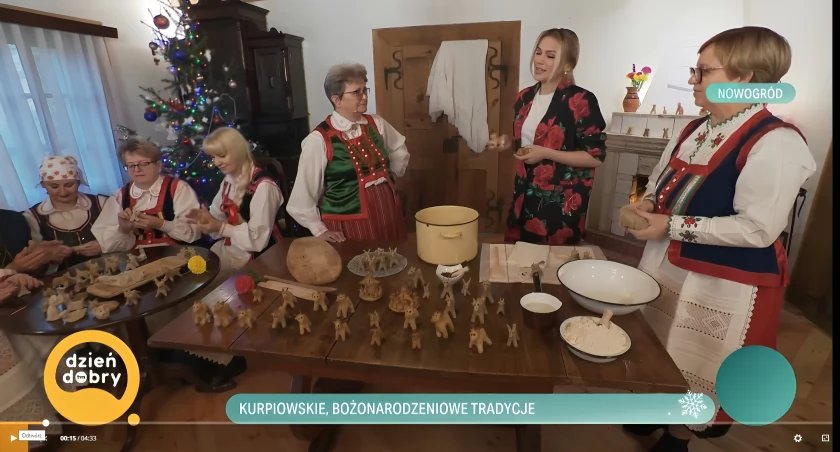 Dzień Dobry TVN odwiedziło Skansen Kurpiowski w Nowogrodzie 