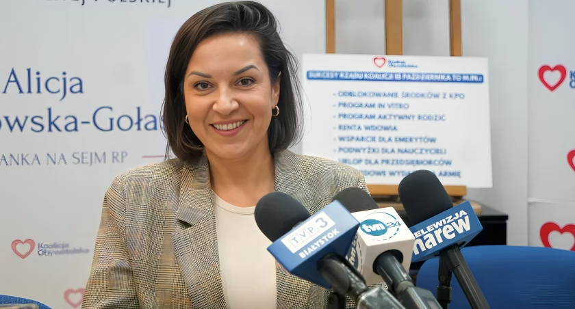 Infrastruktura, kolej, wsparcie dla rodzin! Śniadanie prasowe z posłanką Łepkowską-Gołaś [VIDEO]