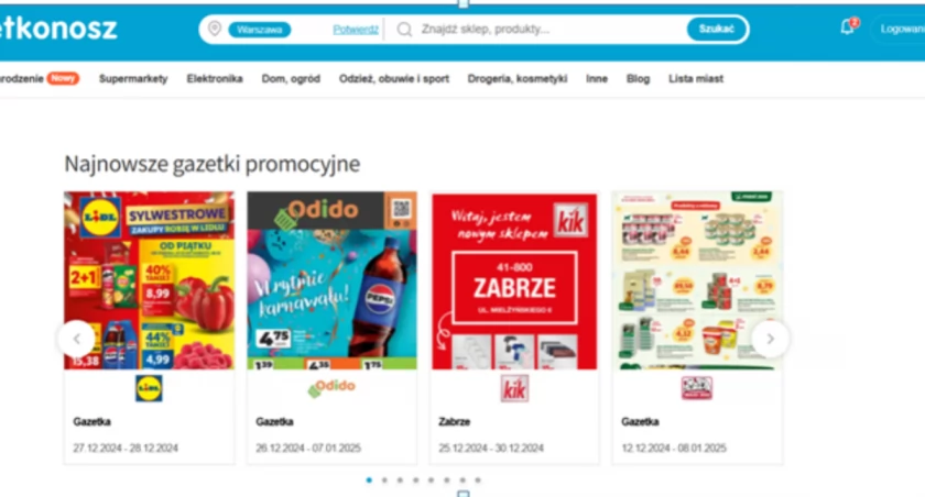 Poradnik zakupowy Gazetkonosz.pl: kiedy szukać promocji w sklepach w 2025 roku?