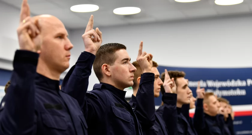 Podlaska Policja ma 36 nowych funcjonariuszy [FOTO]