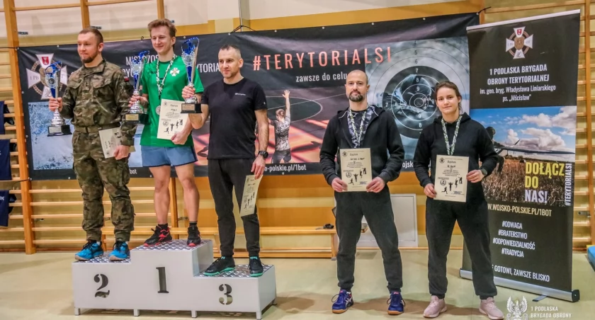 Żołnierze z Łomży na podium wieloboju [FOTO]