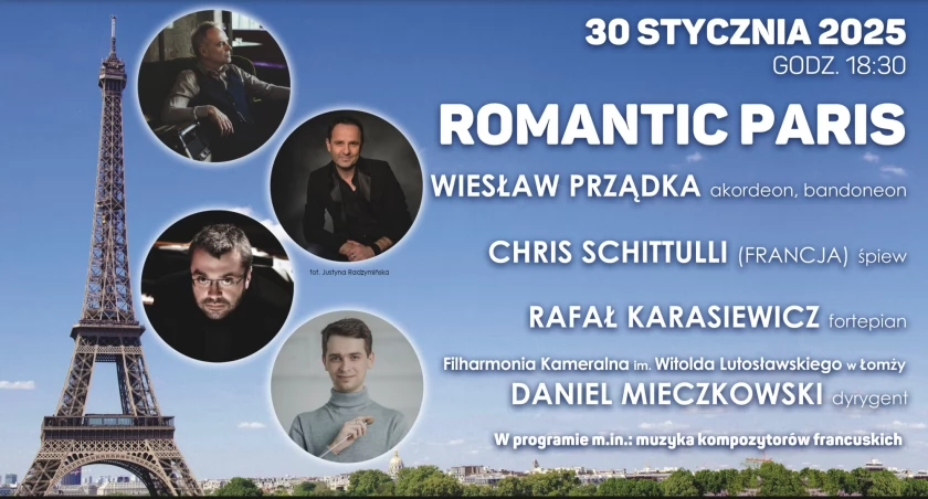 Romantic Paris w Filharmonii Kameralnej w Łomży