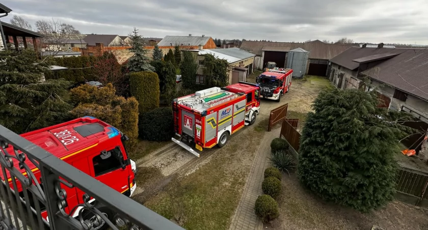 Pożar sadzy w Konarzycach [FOTO]