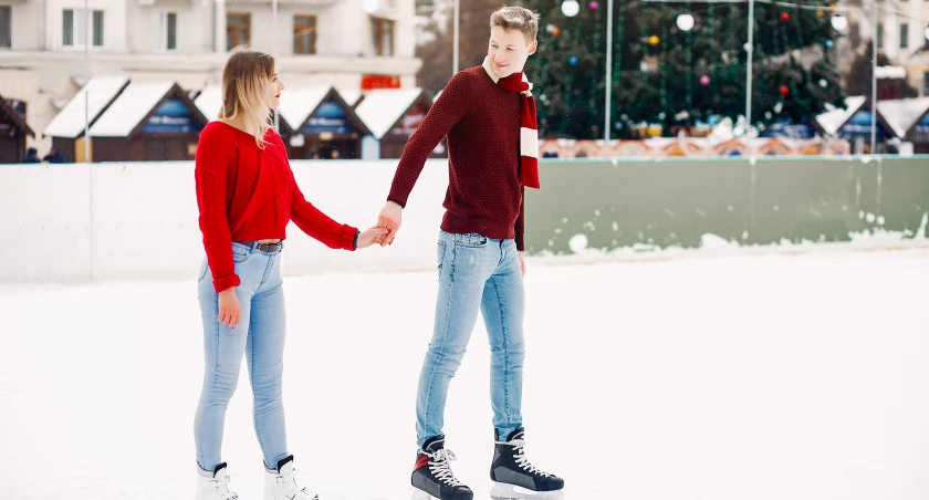 Zaproszenie na Walentynkowe Disco Lodowisko