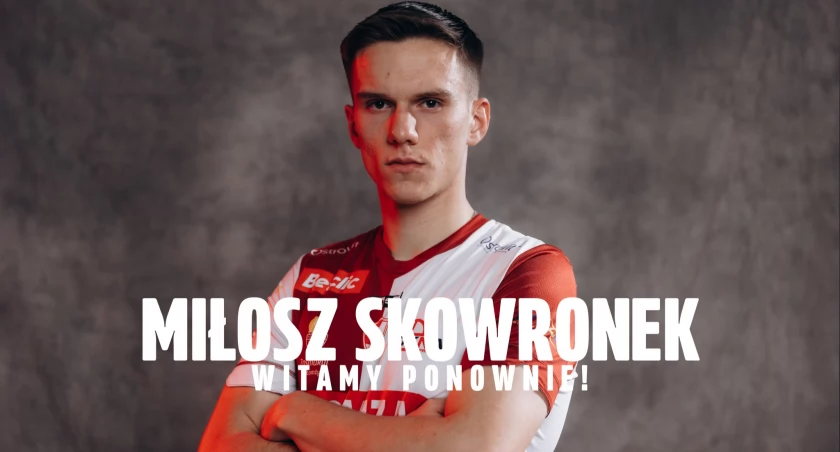 ŁKS Łomża. Skowronek znów przyleciał