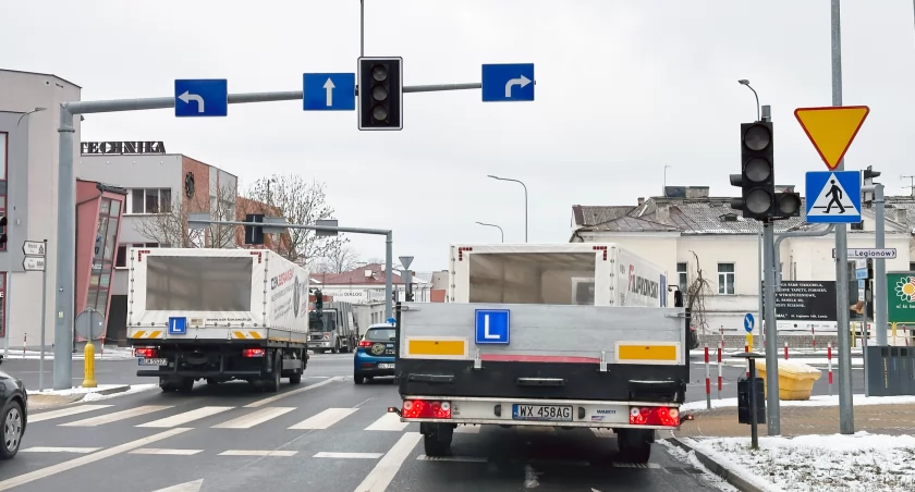 Duża awaria prądu i sygnalizacji świetlnej w Łomży [FOTO]