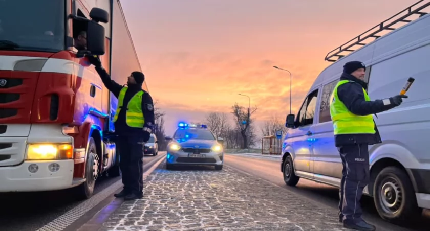 Poszukiwana zatrzymana przez policję podczas kontroli 