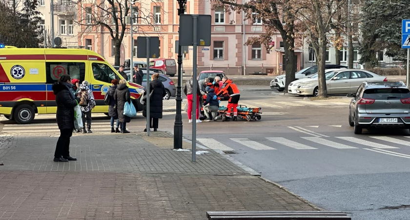 Nastolatek potrącony przy Placu Pocztowym