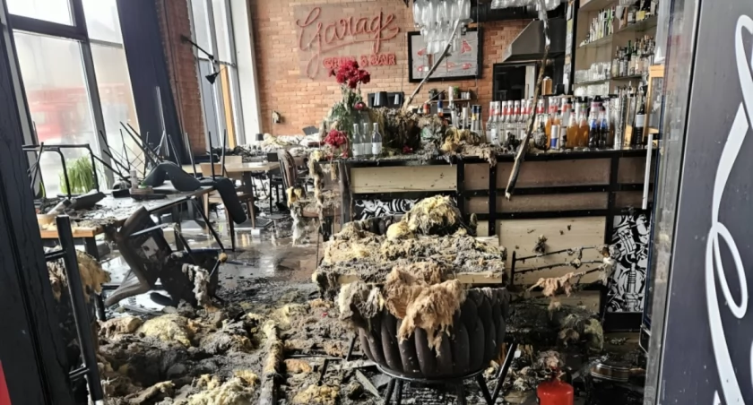 Serwis samochodowy już działa, ale restauracja potrzebuje wsparcia