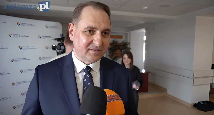 Nowy dyrektor, nowe wyzwania. Domasiewicz obejmuje stanowisko w łomżyńskim szpitalu [FOTO i VIDEO]