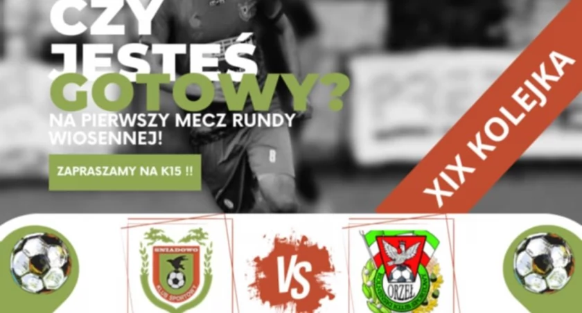 KS Śniadowo. Nasi grają u siebie
