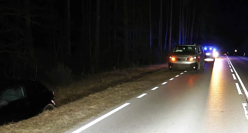 Uderzyła w sarnę, chwilę później w jej auto wjechał pijany kierowca