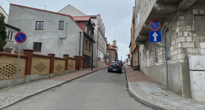 Ulica Radziecka z nową organizacją ruchu