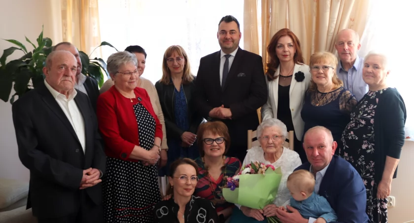 Marianna Żebrowska z Łomży skończyła sto lat [FOTO]