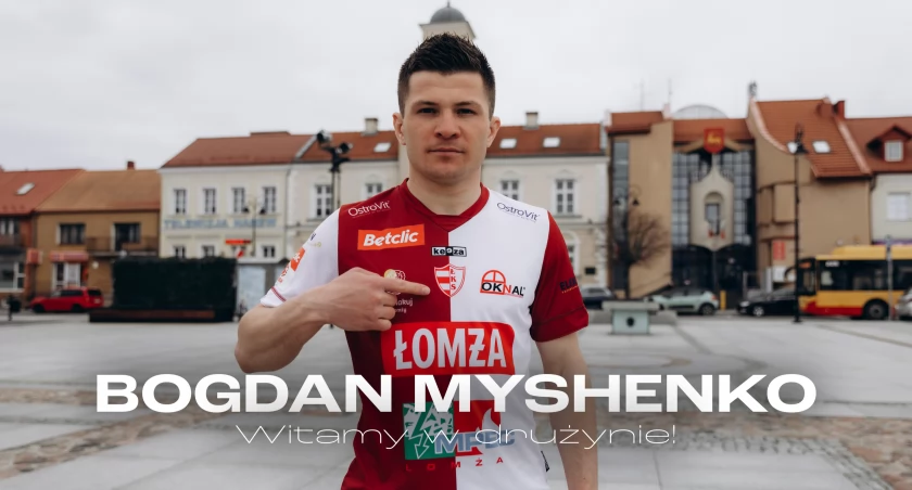 ŁKS Łomża. Myshenko ma być dużym wzmocnieniem