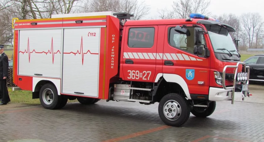 OSP w Jedwabnem ma nowy wóz strażacki [FOTO]