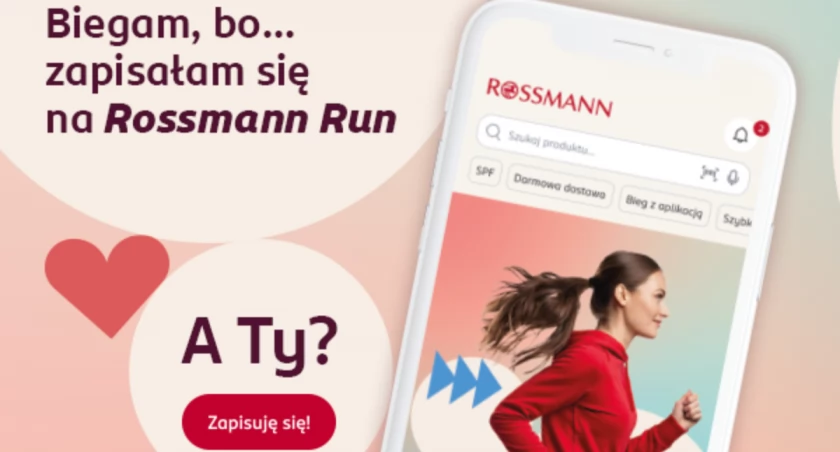 Bieg Rossmann Run z aplikacją dla 500 tys. biegaczy