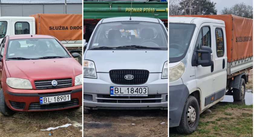 Przetarg w ZDP Łomża: Na sprzedaż auta, pługi i sprzęt drogowy