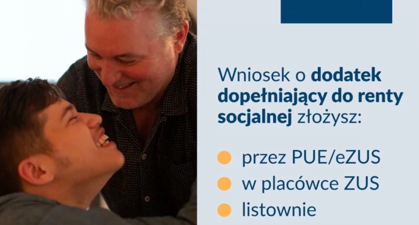 Od maja ZUS zacznie wypłacać dodatek dopełniającego do renty socjalnej