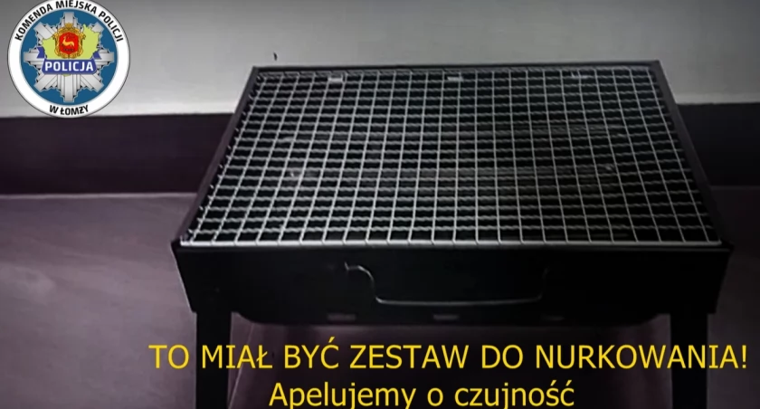 Na sprzęcie do nurkowania stracił kilkaset złotych