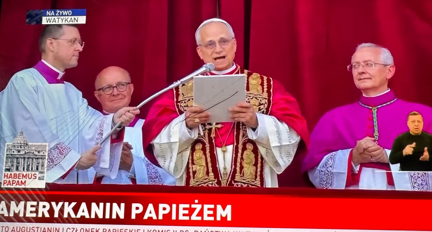 Habemus papam! Amerykanin papieżem