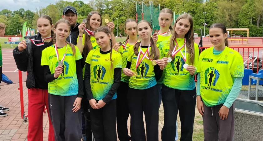 Lekkoatleci z Łomży z medalami! [FOTO]
