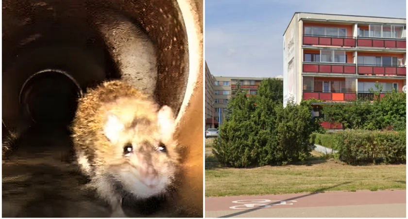 Szczury w blokach przy Księcia Janusza. Mieszkańcy alarmują, spółdzielnia odpowiada