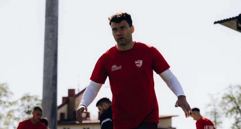 ŁKS Łomża. Hubert Antkowiak królem strzelców?
