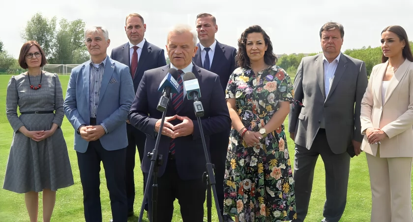 W Piątnicy politycy i samorządowcy apelowali o poparcie Rafała Trzaskowskiego [VIDEO]