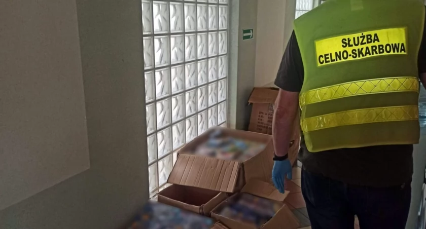 Łomżyńska KAS zabezpieczyła ponad pół tysiąca podróbek